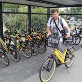 Rybnik. Prezentacja rowerowych centrów przesiadkowych