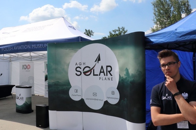 Pierwszy lot elektroszybowca solarnego "Franek"