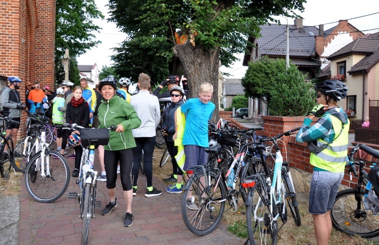 Pielgrzymka rowerowa z Cyprzanowa na Jasną Górę