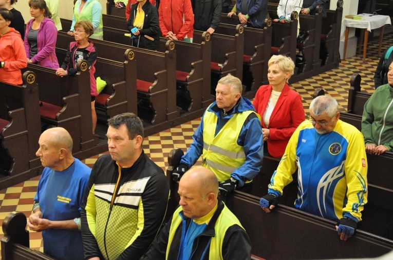 Pielgrzymka rowerowa z Cyprzanowa na Jasną Górę