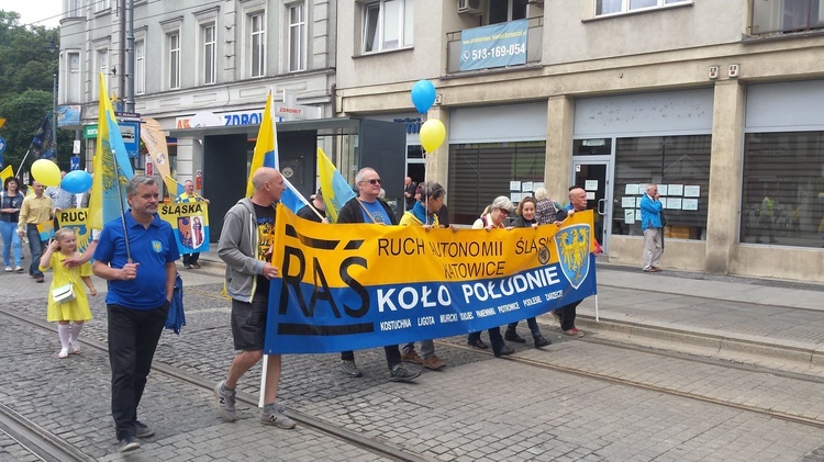 Marsz Autonomii przeszedł ulicami Katowic