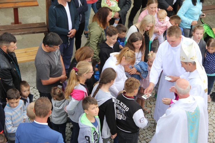 Tęgoborze. Poświęcenie kaplicy pw. Bożego Miłosierdzia