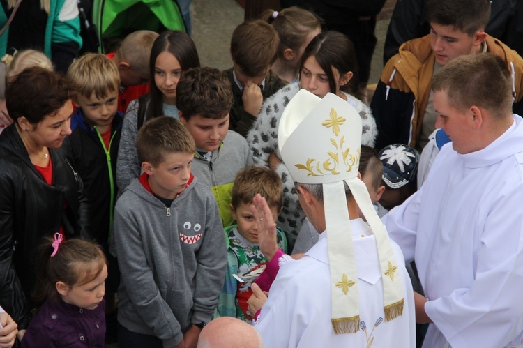 Tęgoborze. Poświęcenie kaplicy pw. Bożego Miłosierdzia