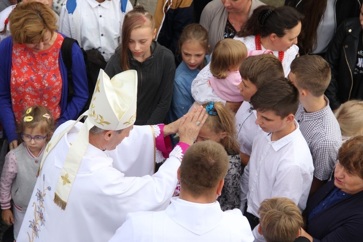 Tęgoborze. Poświęcenie kaplicy pw. Bożego Miłosierdzia