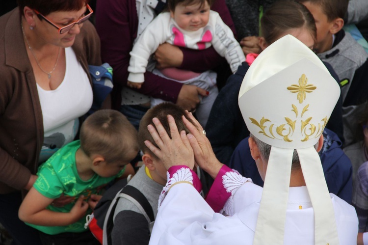 Tęgoborze. Poświęcenie kaplicy pw. Bożego Miłosierdzia