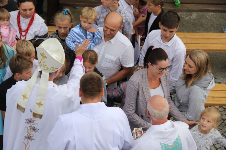 Tęgoborze. Poświęcenie kaplicy pw. Bożego Miłosierdzia
