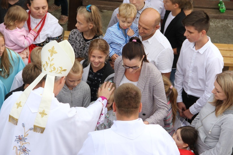 Tęgoborze. Poświęcenie kaplicy pw. Bożego Miłosierdzia