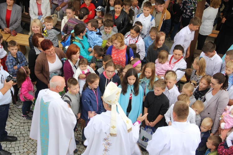 Tęgoborze. Poświęcenie kaplicy pw. Bożego Miłosierdzia