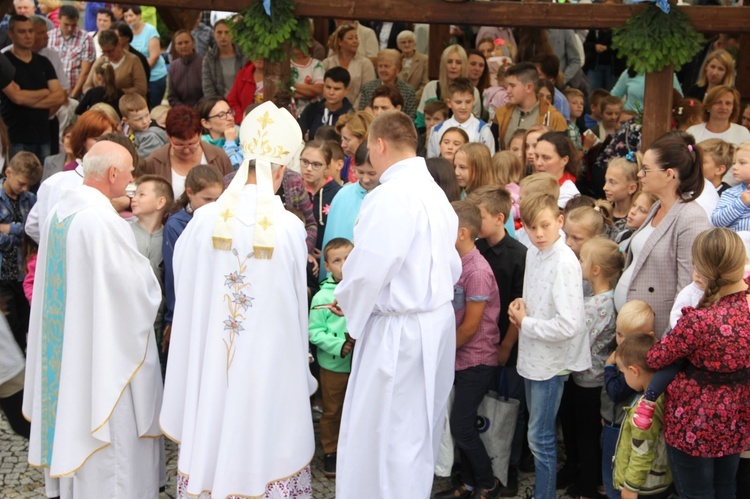 Tęgoborze. Poświęcenie kaplicy pw. Bożego Miłosierdzia