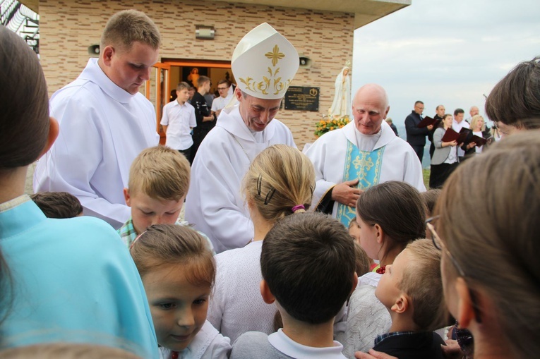 Tęgoborze. Poświęcenie kaplicy pw. Bożego Miłosierdzia