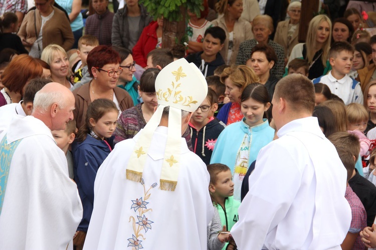 Tęgoborze. Poświęcenie kaplicy pw. Bożego Miłosierdzia