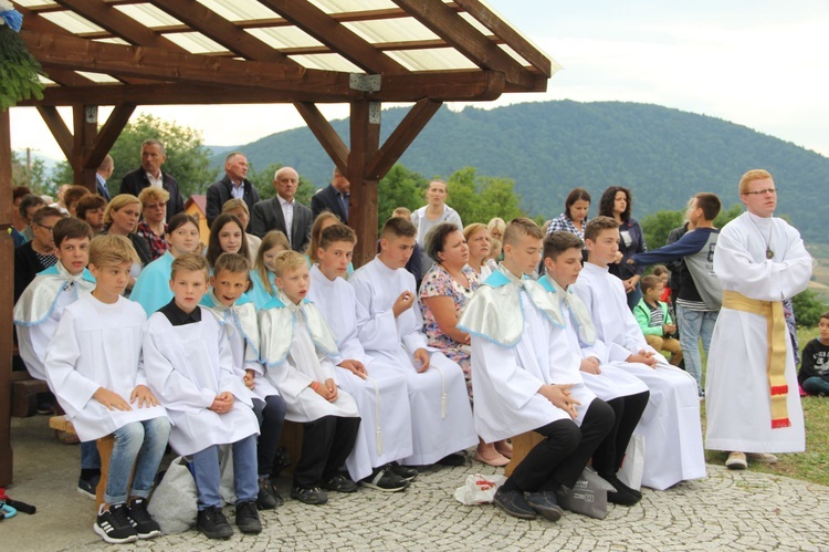 Tęgoborze. Poświęcenie kaplicy pw. Bożego Miłosierdzia