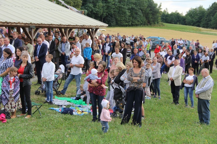 Tęgoborze. Poświęcenie kaplicy pw. Bożego Miłosierdzia