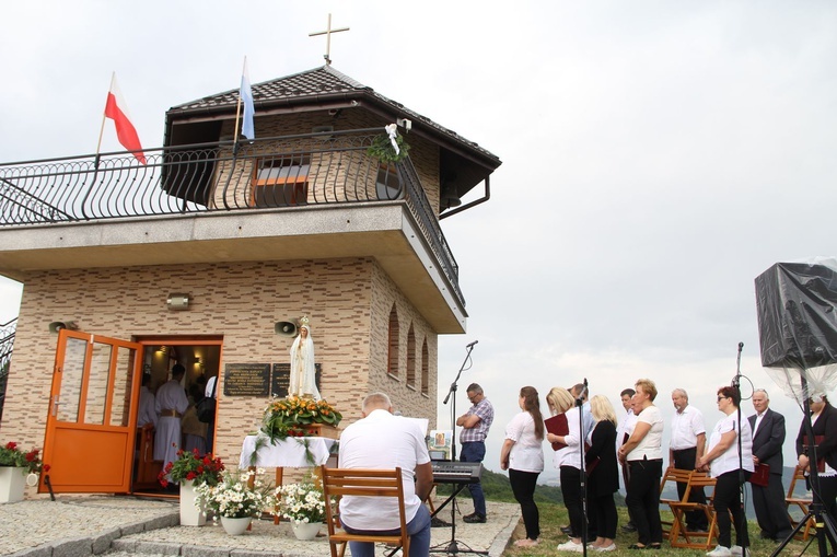 Tęgoborze. Poświęcenie kaplicy pw. Bożego Miłosierdzia