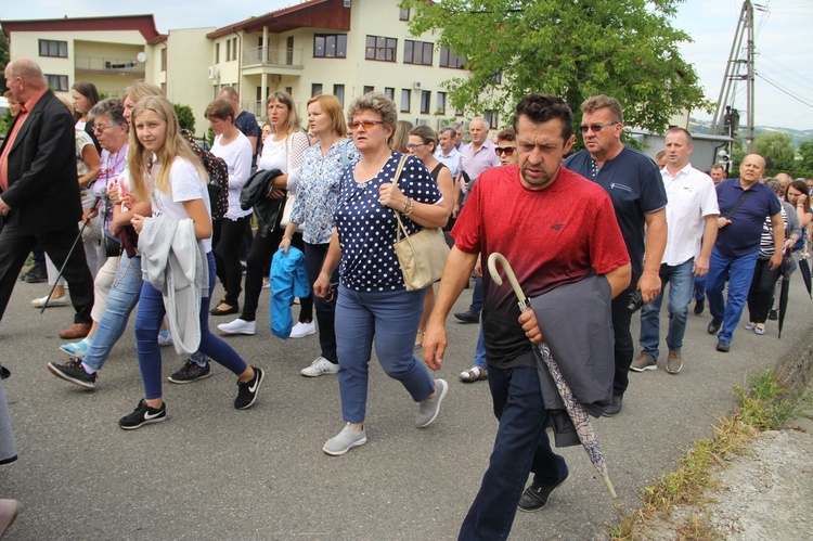 Tęgoborze. Poświęcenie kaplicy pw. Bożego Miłosierdzia