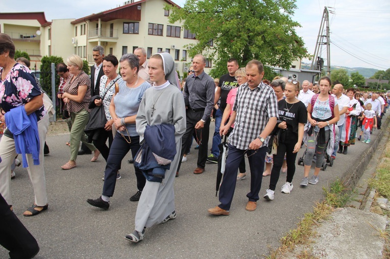 Tęgoborze. Poświęcenie kaplicy pw. Bożego Miłosierdzia