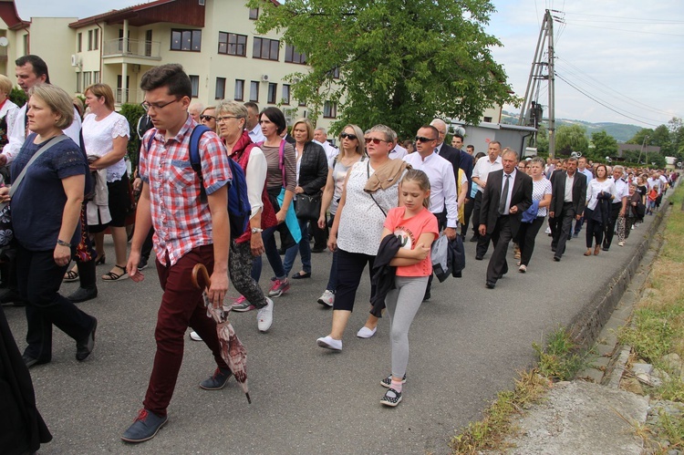 Tęgoborze. Poświęcenie kaplicy pw. Bożego Miłosierdzia