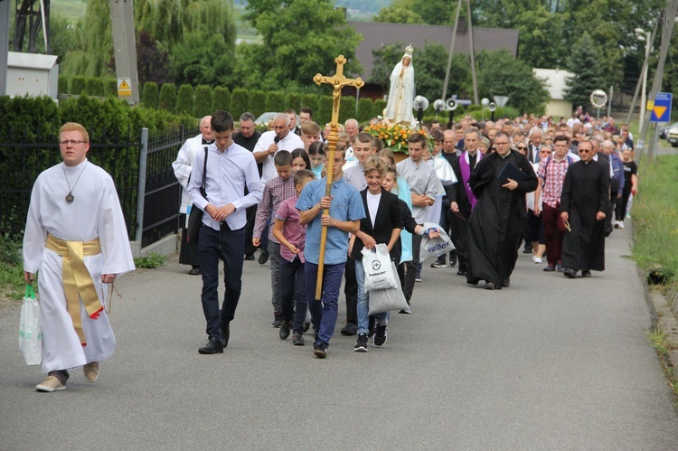 Tęgoborze. Poświęcenie kaplicy pw. Bożego Miłosierdzia