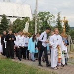 Tęgoborze. Poświęcenie kaplicy pw. Bożego Miłosierdzia