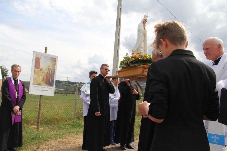 Tęgoborze. Poświęcenie kaplicy pw. Bożego Miłosierdzia