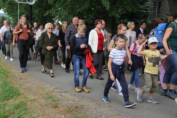 Tęgoborze. Poświęcenie kaplicy pw. Bożego Miłosierdzia