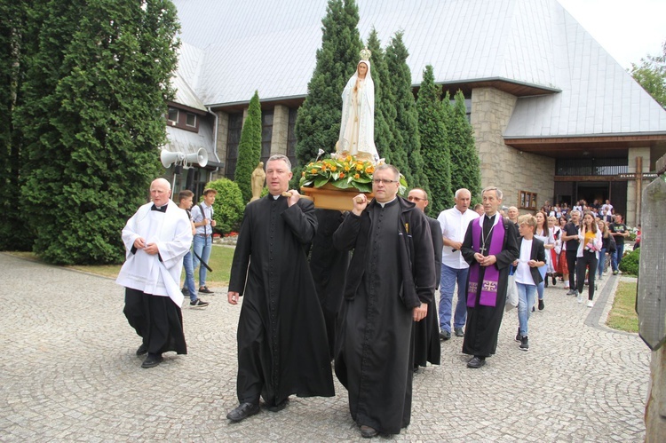 Tęgoborze. Poświęcenie kaplicy pw. Bożego Miłosierdzia