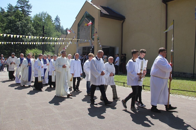 Uroczystości rocznicowe w matemblewskim sanktuarium