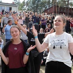 Festiwal Życia w Kokotku. Wielki ogień nad lasem.