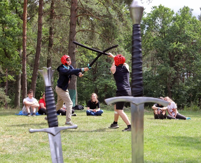 Festiwal Życia w Kokotku. Wielki ogień nad lasem.