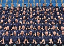 Policjanci Komendy Powiatowej Policji w Sandomierzu. 
