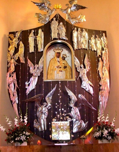 Obraz Matki Bożej Szkaplerznej w Strzelcach Wielkich