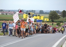 ▲	Pielgrzymka to czas otwartości na działanie Ducha Świętego i na drugiego człowieka.