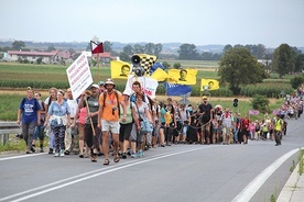 ▲	Pielgrzymka to czas otwartości na działanie Ducha Świętego i na drugiego człowieka.