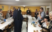 Bp Roman Pindel z chorymi w Polance Górnej - 2019