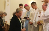 Bp Roman Pindel z chorymi w Polance Górnej - 2019