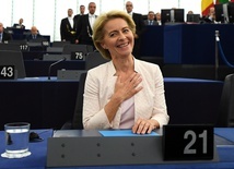 Von der Leyen została wybrana na przewodniczącą Komisji Europejskiej