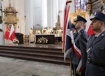 Mszę św. wraz z bp. Zbigniewem Zielińskim koncelebrowali duszpasterze policji z Gdyni, Starogardu Gdańskiego, Sztumu i Tczewa.