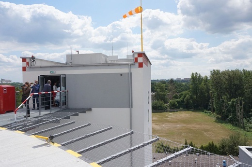 Lądowisko dla helikopterów w Szpitalu Miejskim w Zabrzu