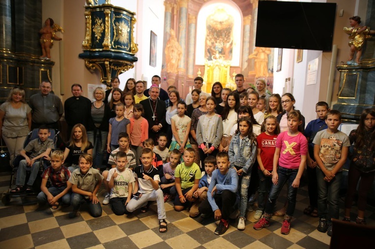 Młodzi z Zaporoża w Sandomierzu 