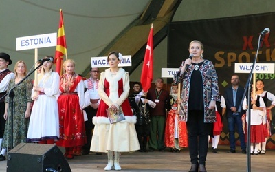 Zakończenie Międzynarodowych Spotkań Folklorystycznych w Lublinie.