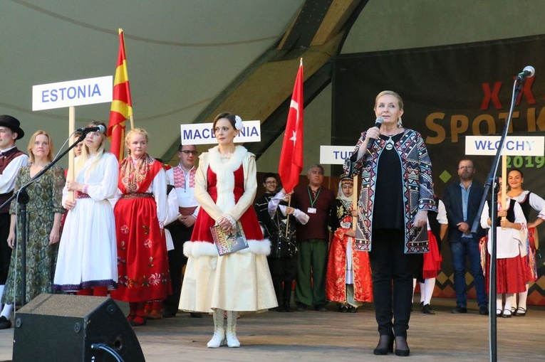 Zakończenie Międzynarodowych Spotkań Folklorystycznych w Lublinie.