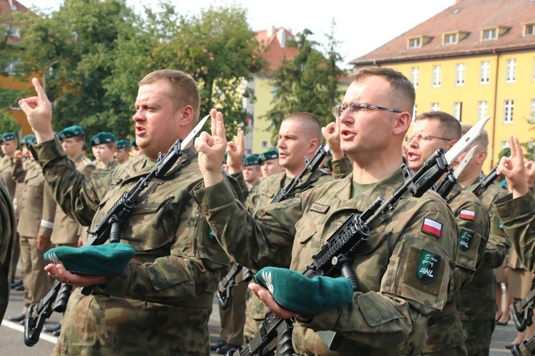 Przysięga wojskowa kapelanów rezerwy 2019
