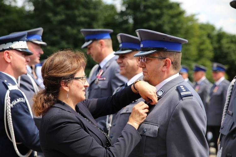 Wojeówdzkie Święto Policji na Świętym Krzyżu