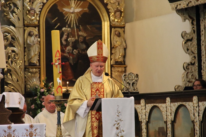 Pielgrzymka wodą i lądem z Nadola do Żarnowca