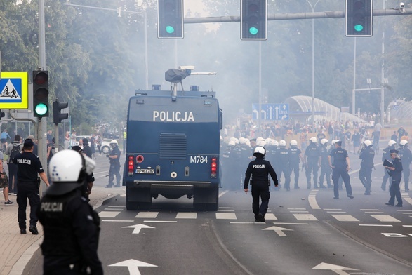 KGP po marszu w Białymstoku: Kto dopuścił się naruszenia prawa musi liczyć się z konsekwencjami