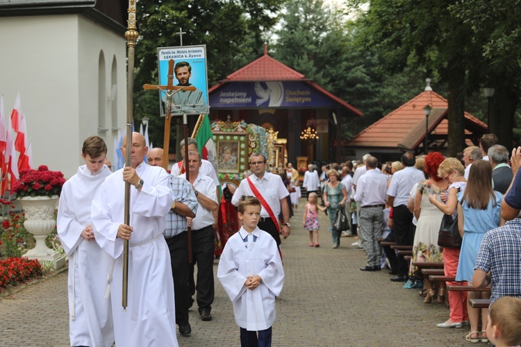 Pielgrzymka kierowców i poświęcenie samochodów w Rychwałdzie - 2019