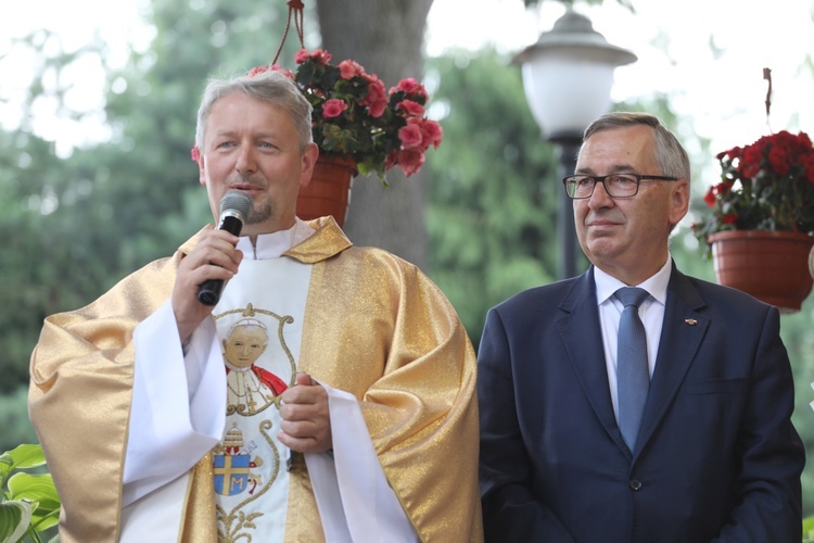 Pielgrzymka kierowców i poświęcenie samochodów w Rychwałdzie - 2019