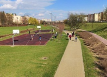 Park Jana Pawła II na lubelskich Czubach.