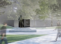 ▲	Monument zaprojektował Karol Badyna.
