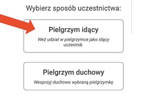 ▲	Jest przeznaczona zarówno dla pielgrzymów pieszych, jak i duchowych.